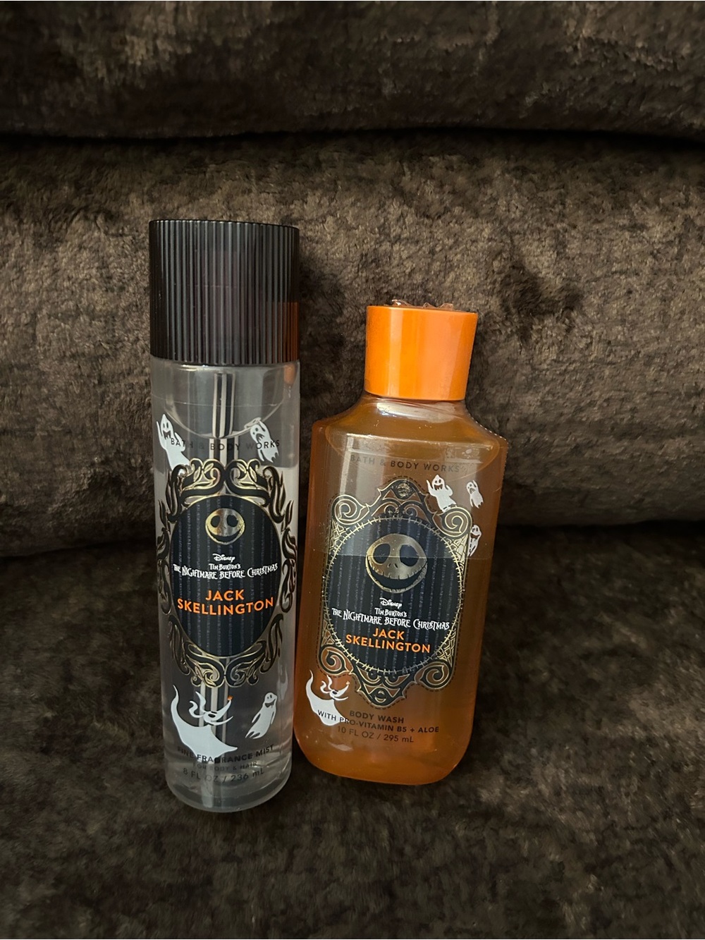 Nightmare Before Christmas Bath & Body works jack skellington body wash & mist